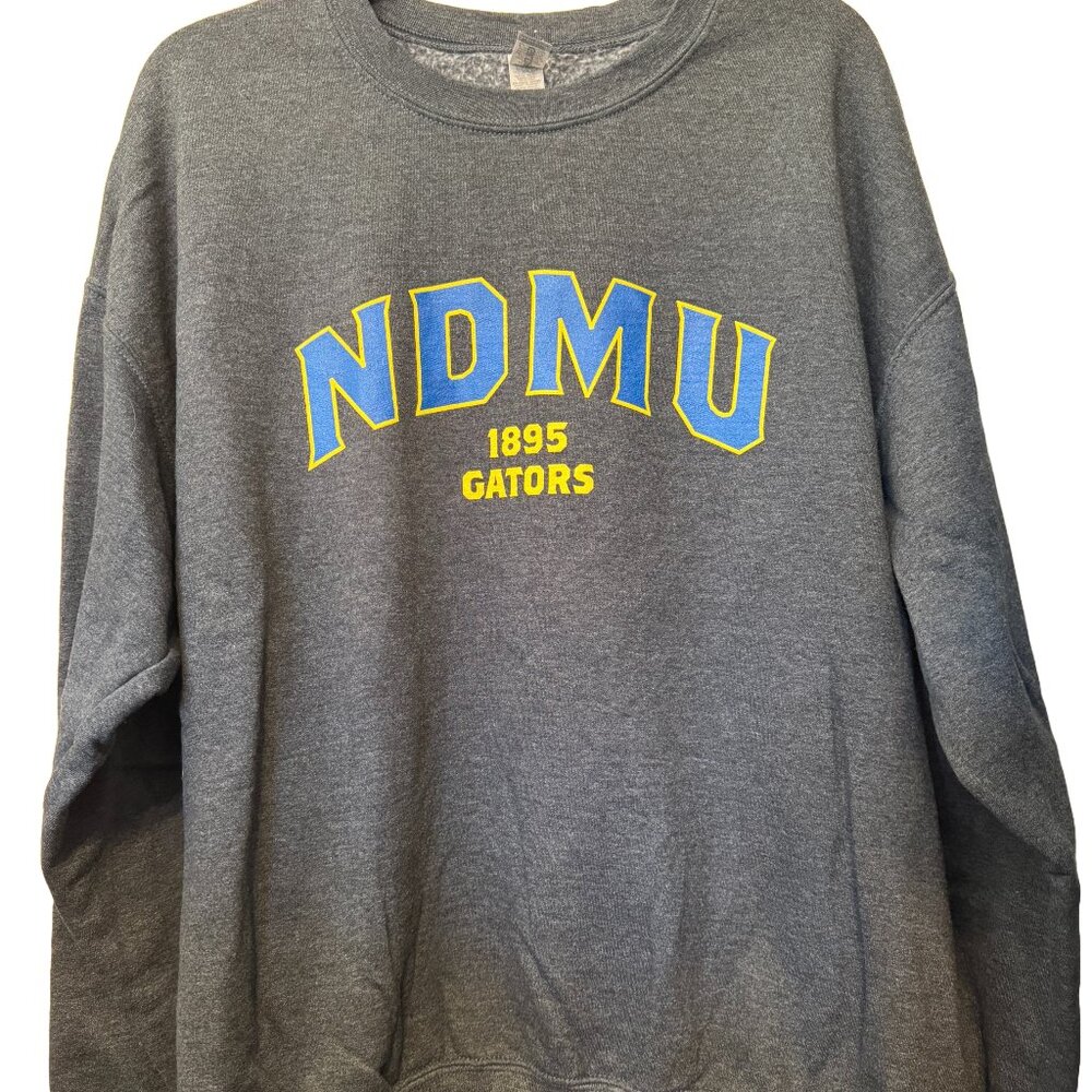 NDMU Notre Dame University Maryland Gators Gildan Heavy Blend Sweatshirt, XL